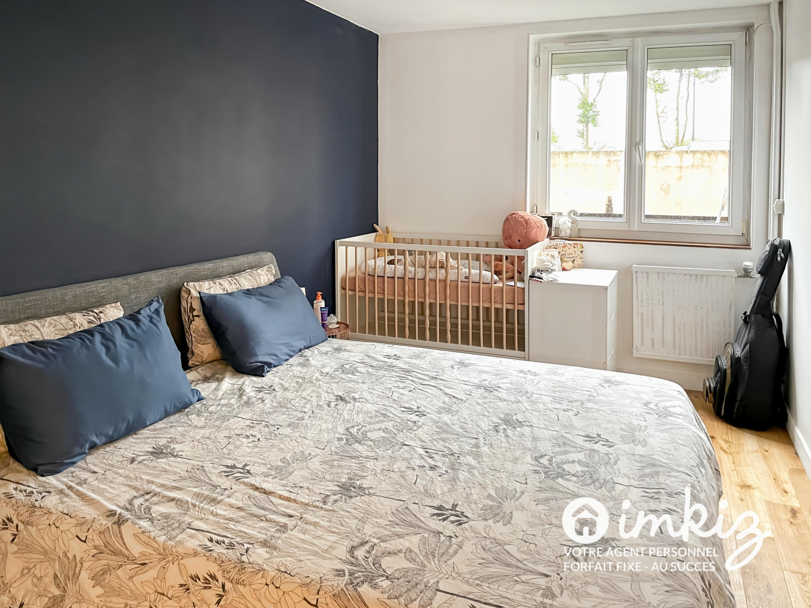 Vente
                                                 Appartement 2 pièces rénové, avec parking