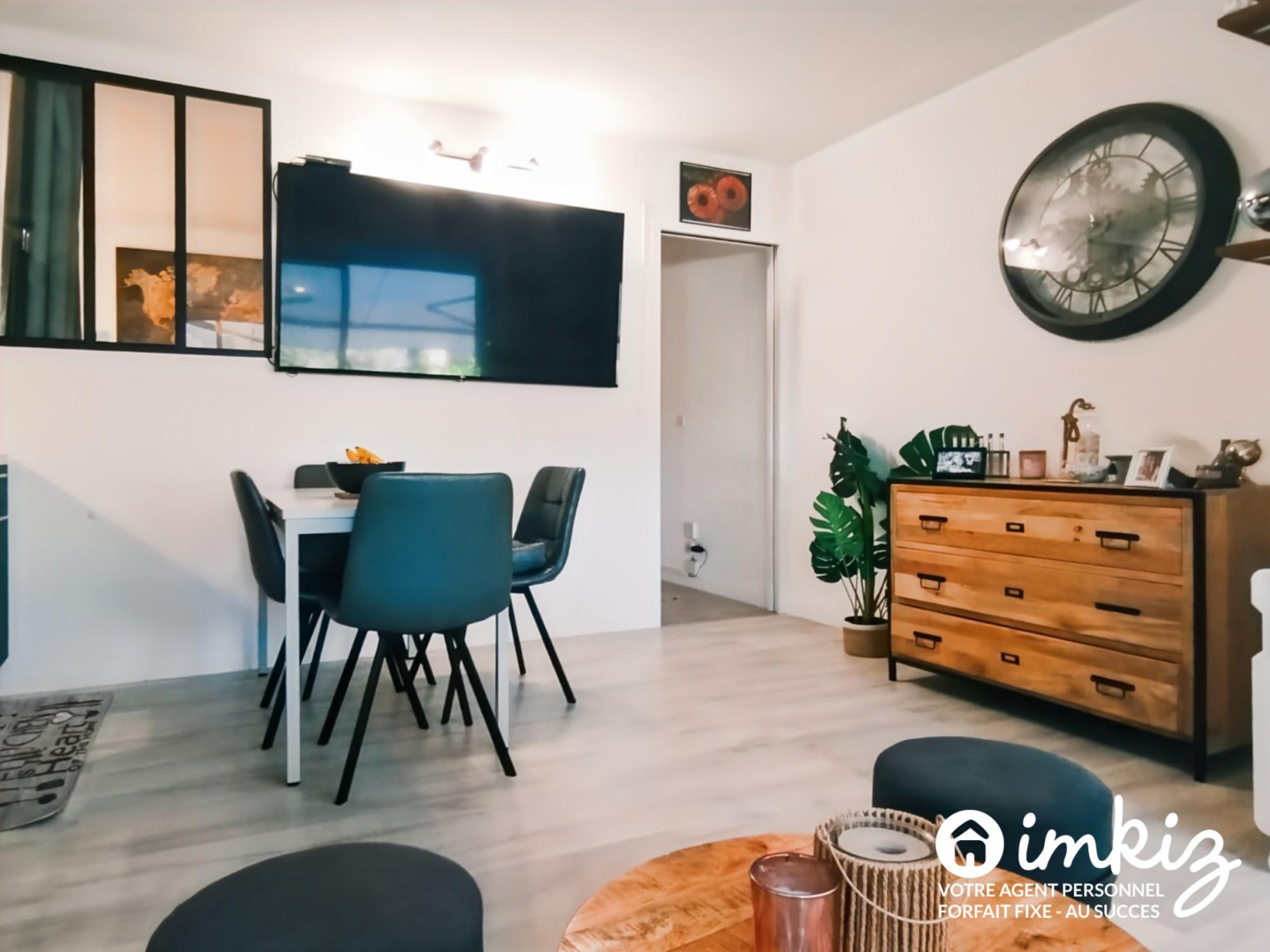 
                                                Vente
                                                 Appartement 2 pièces rez de jardin avec loggia