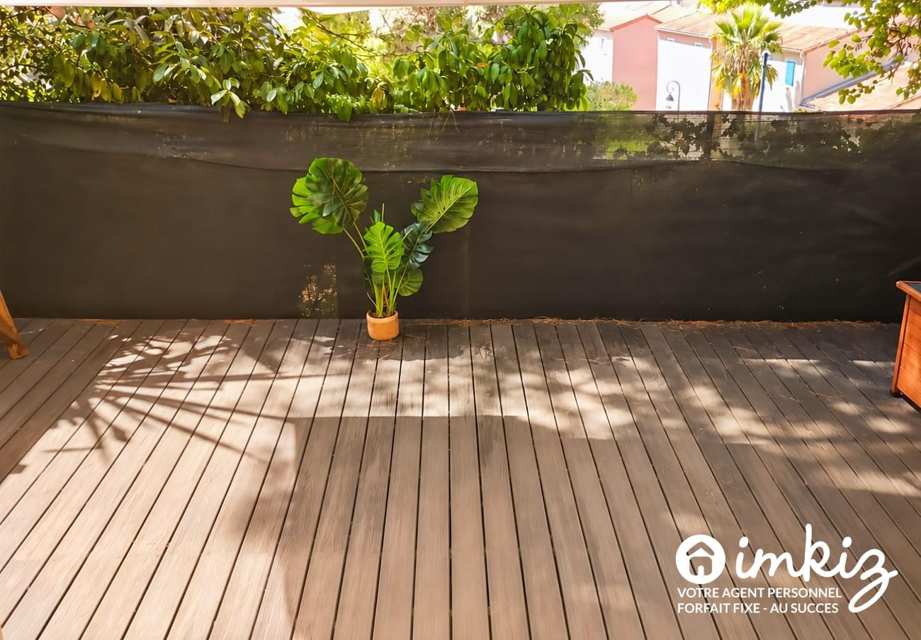 
                                                Vente
                                                 Appartement 2 pièces rez de jardin avec loggia