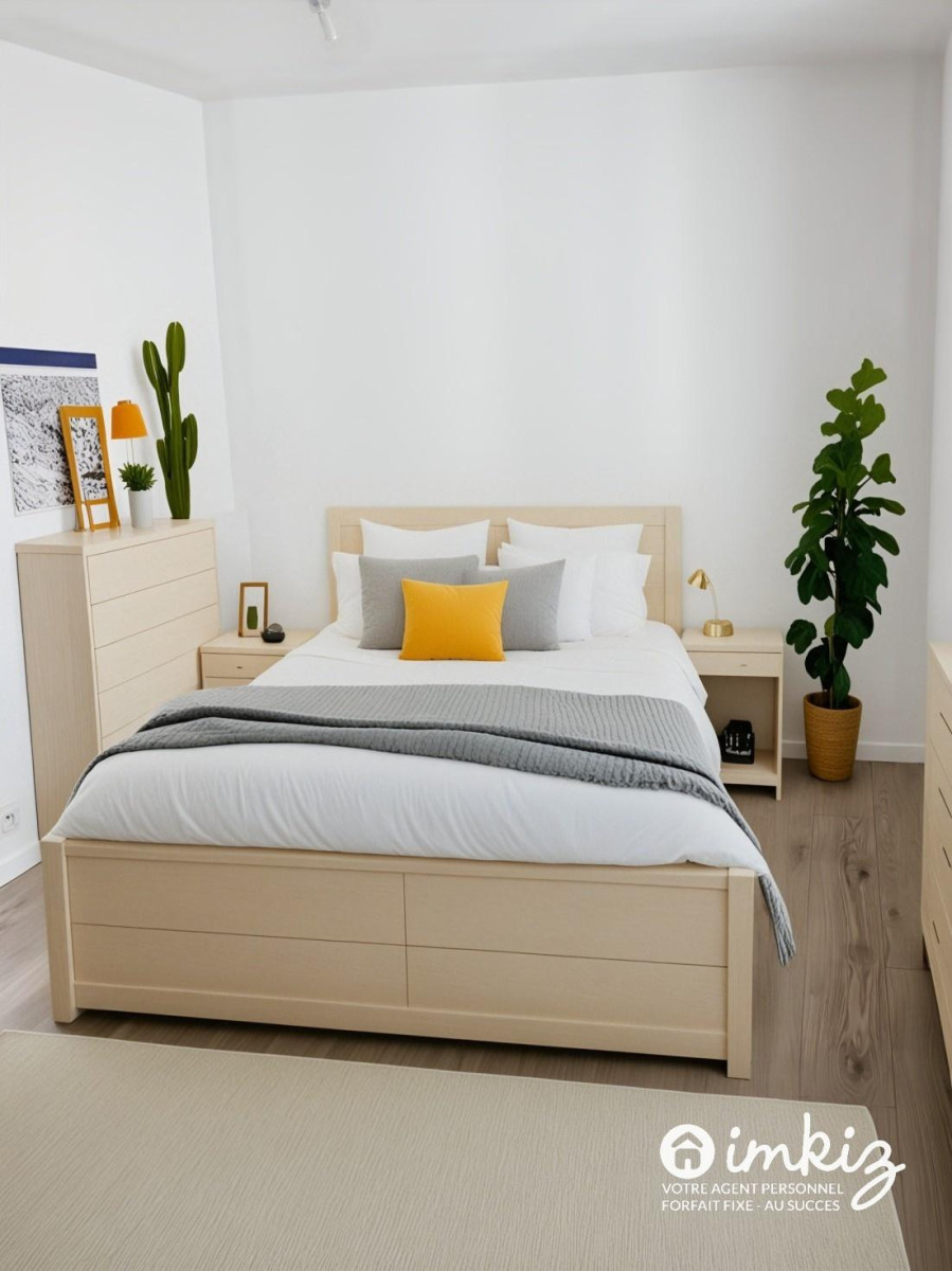 
                                                Vente
                                                 Appartement 2 pièces traversant, avec dressing