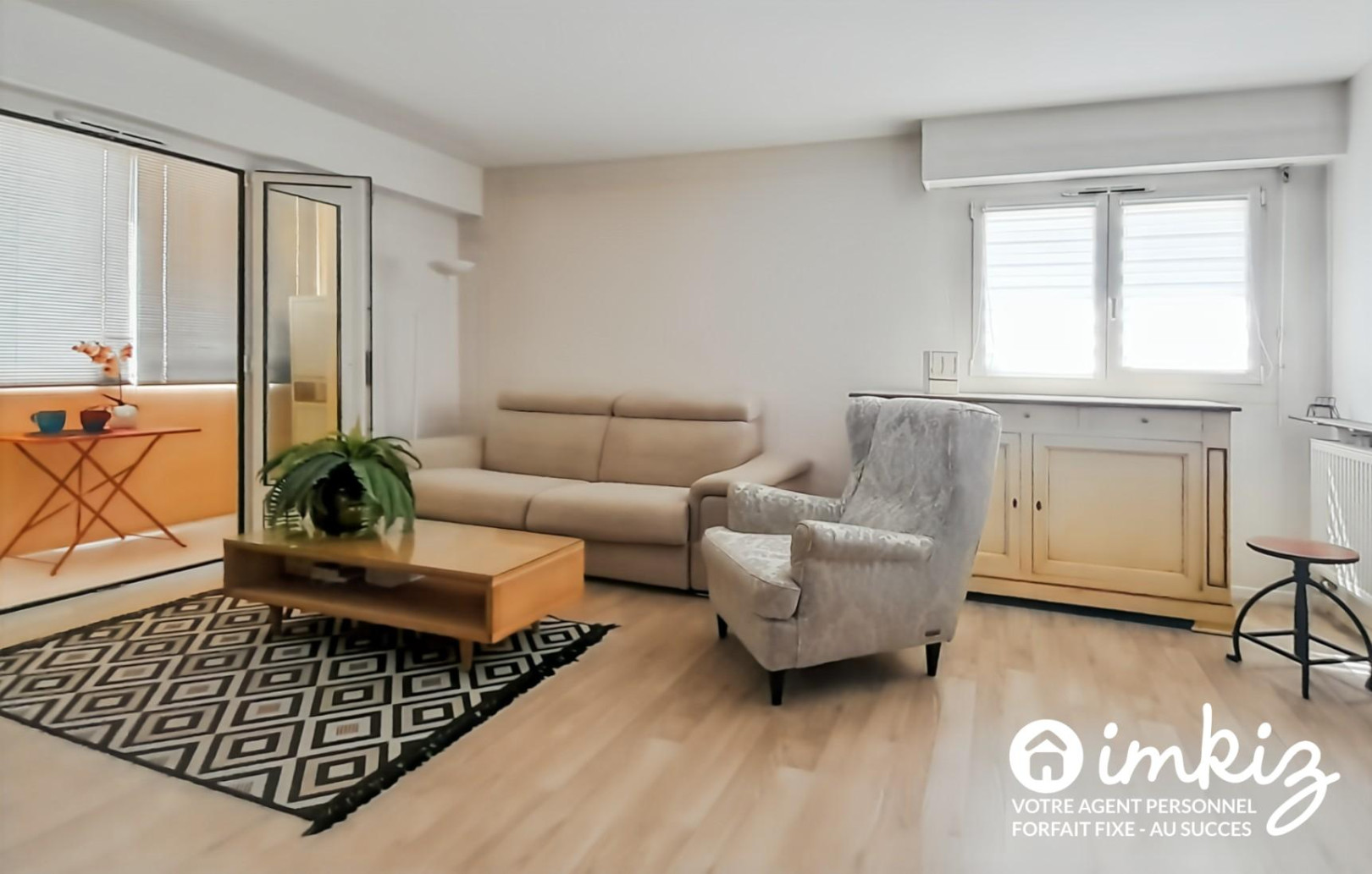 
                                                Vente
                                                 Appartement 2P de 50 m² – Loggia – Cave – Parking