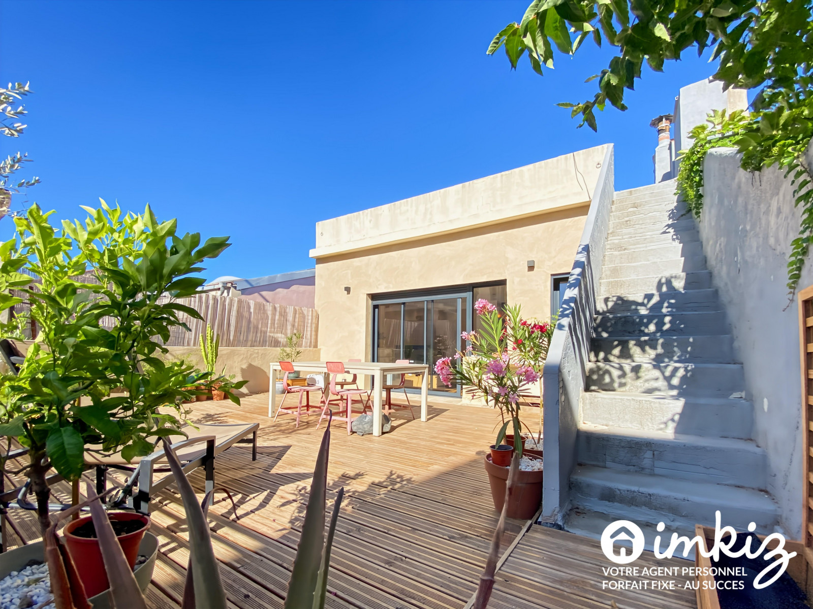 
                                                Vente
                                                 Appartement 3/4 p. avec terrasse + toit terrasse