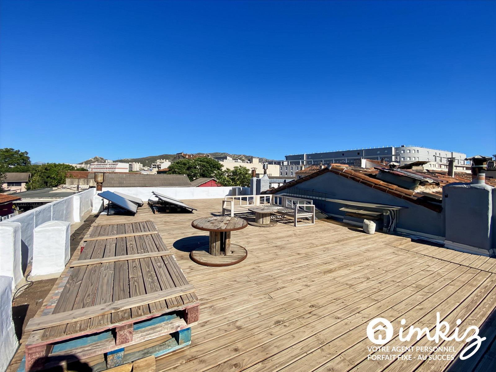 
                                                Vente
                                                 Appartement 3/4 p. avec terrasse + toit terrasse