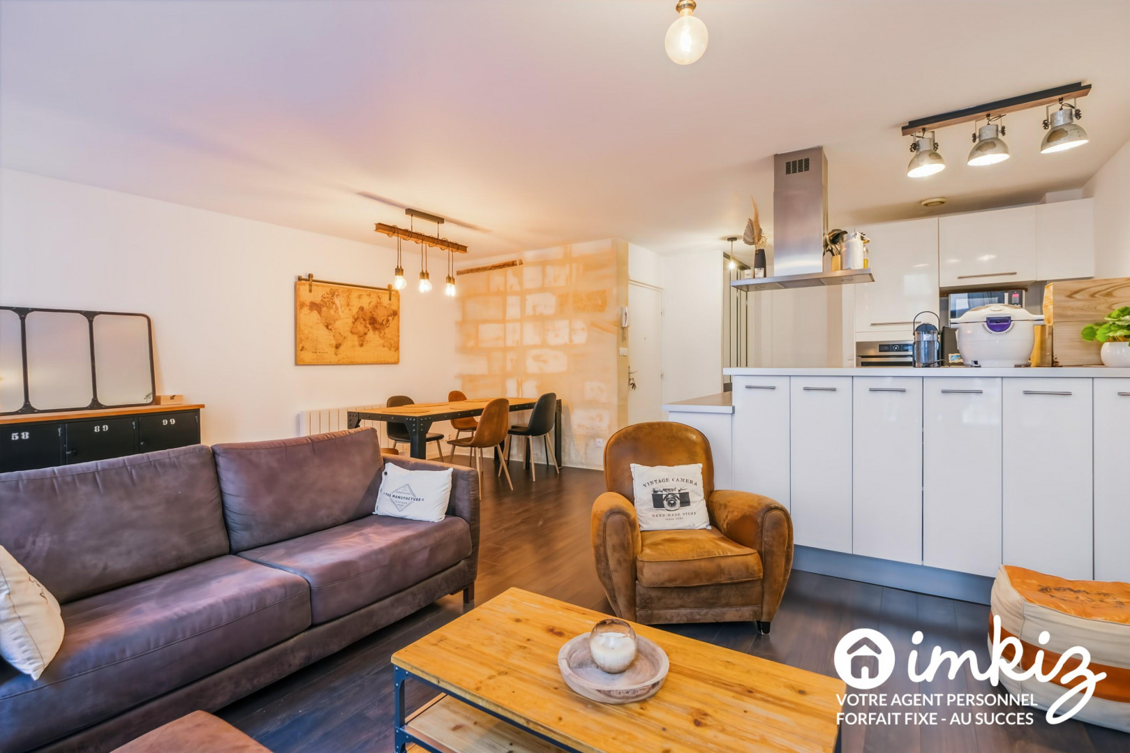 
                                                Vente
                                                 Appartement 3 pièces