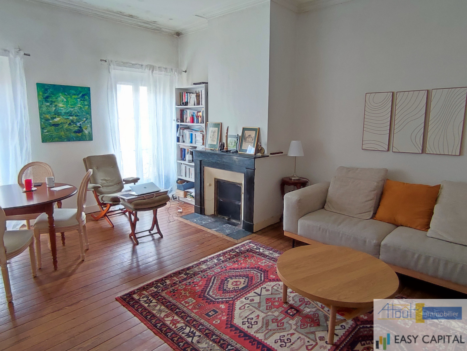 
                                                Vente
                                                 appartement 3 pièces