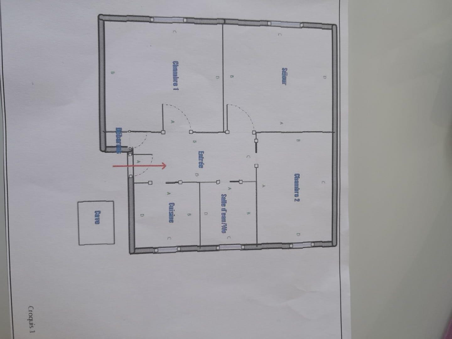 
                                                Vente
                                                 Appartement 3 pièces