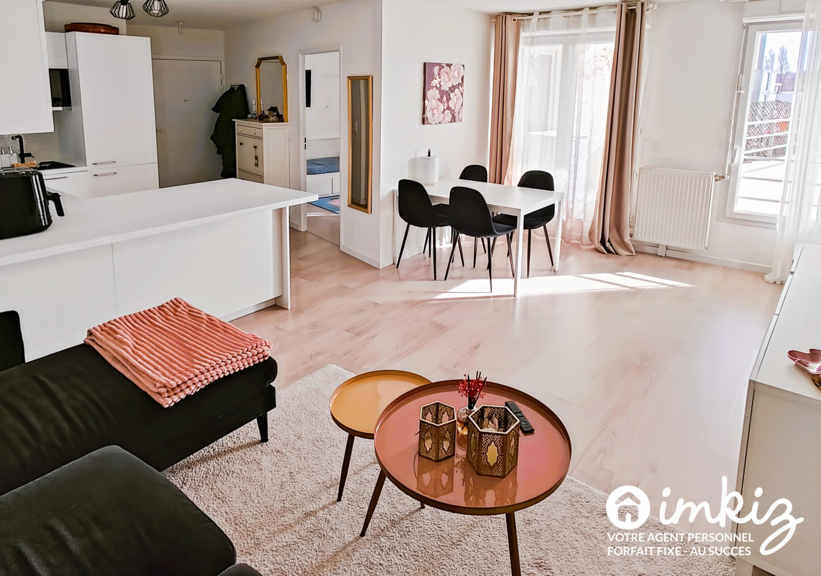 
                                                Vente
                                                 Appartement 3 pièces
