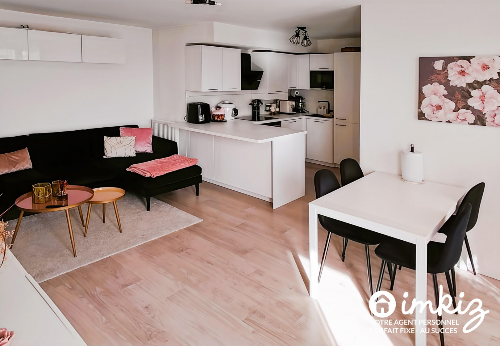 
                                                Vente
                                                 Appartement 3 pièces