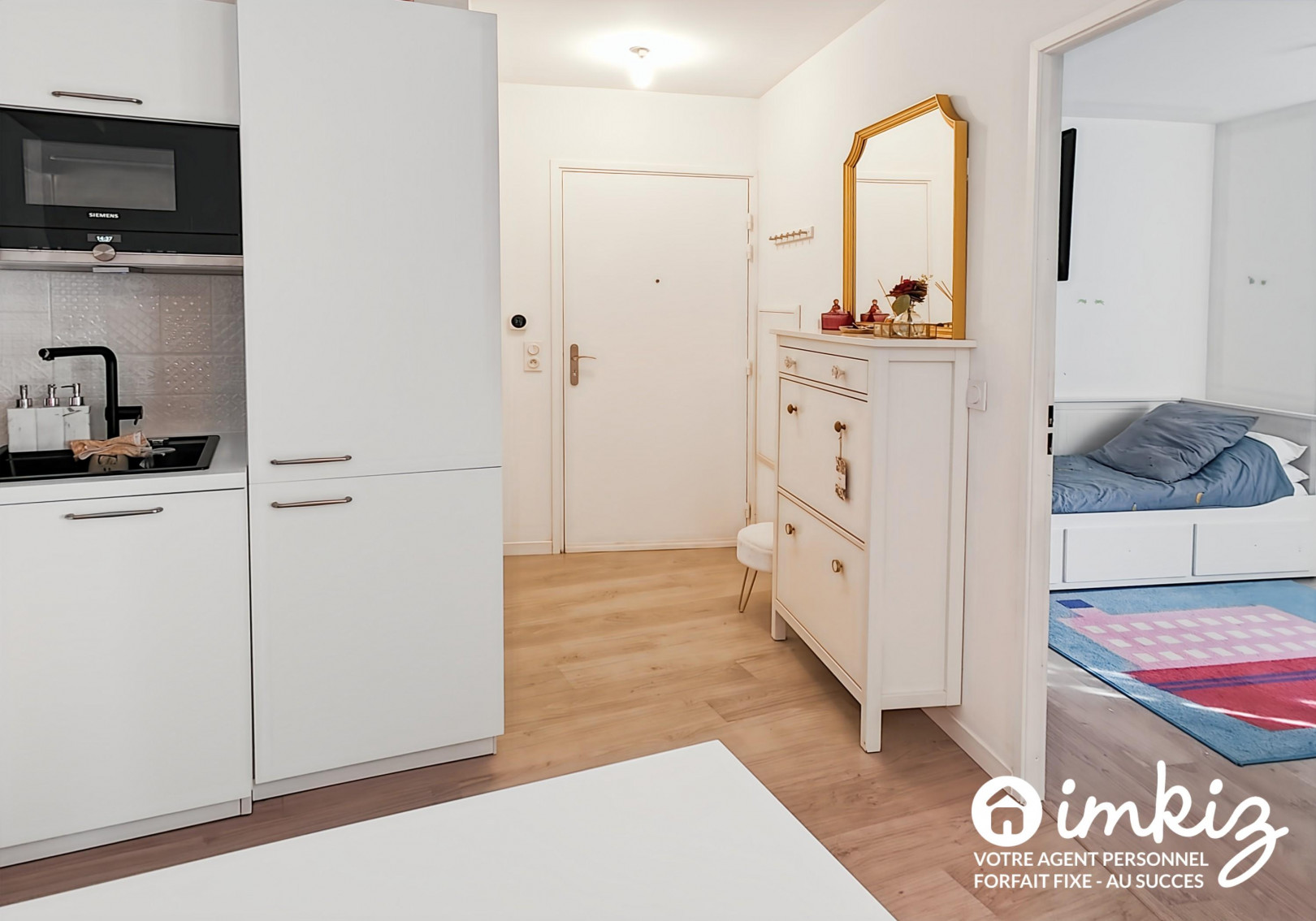
                                                Vente
                                                 Appartement 3 pièces