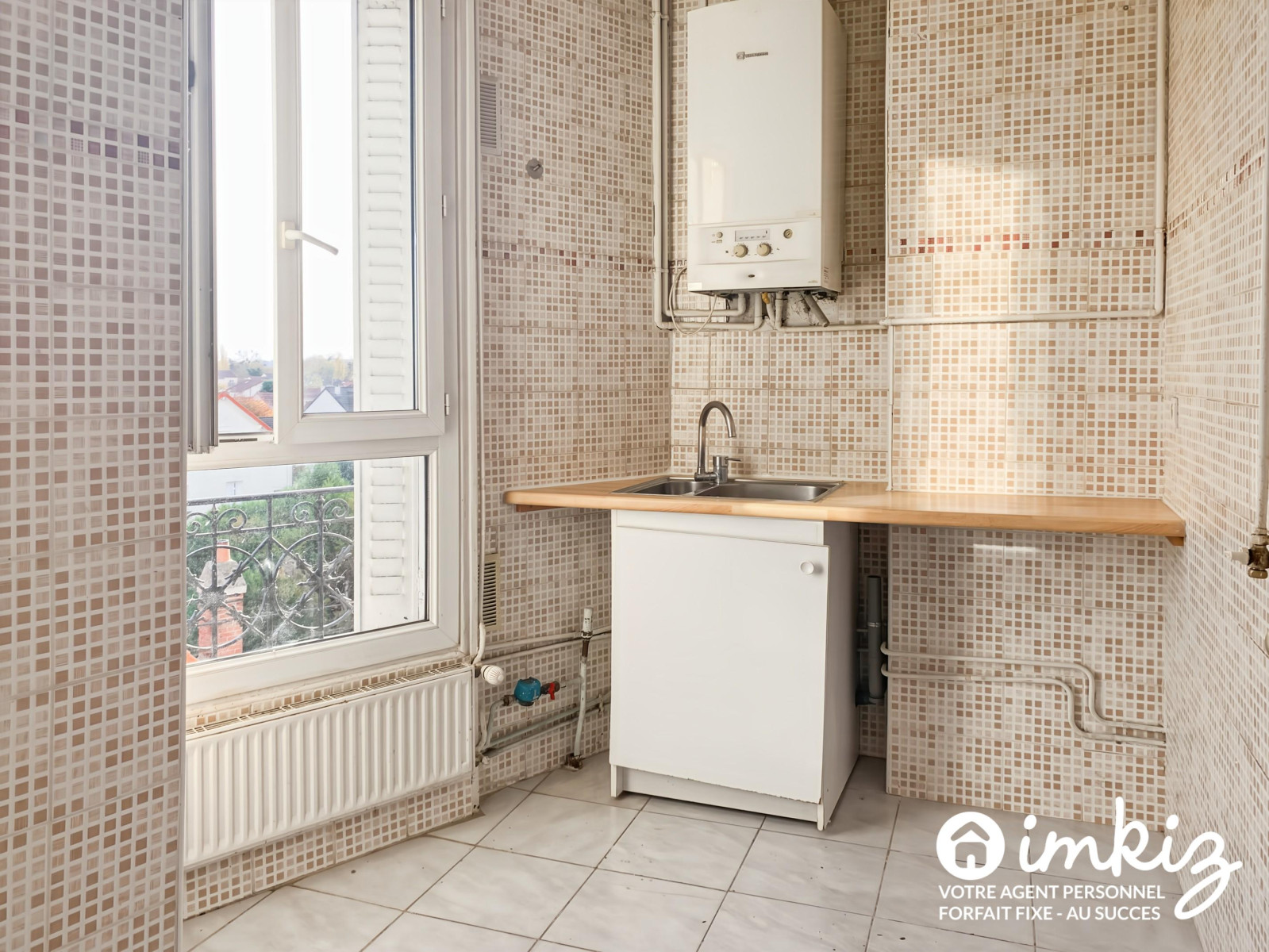 
                                                Vente
                                                 Appartement 3 pièces