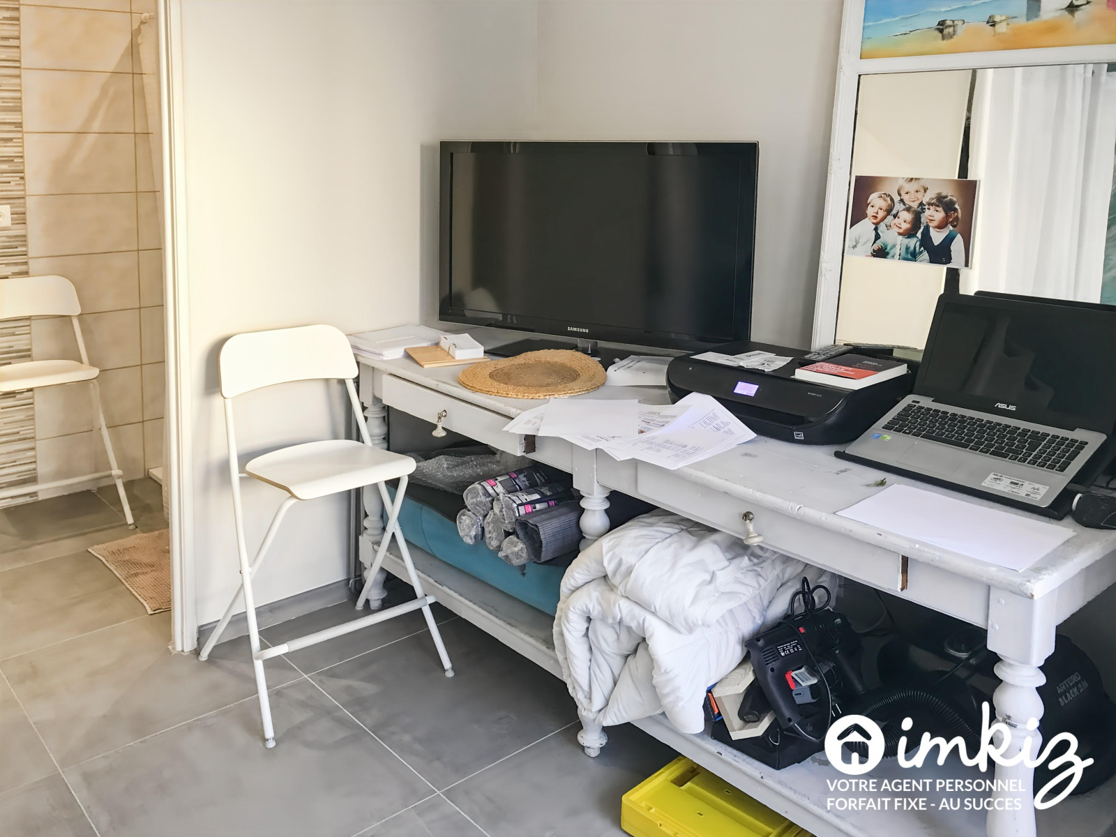 
                                                Vente
                                                 Appartement 3 pièces