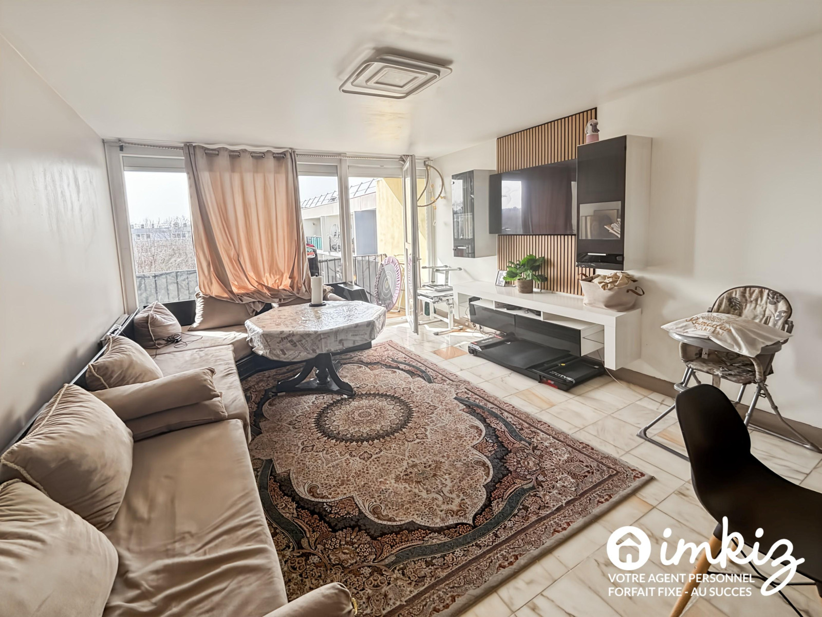 
                                                Vente
                                                 Appartement 3 pièces