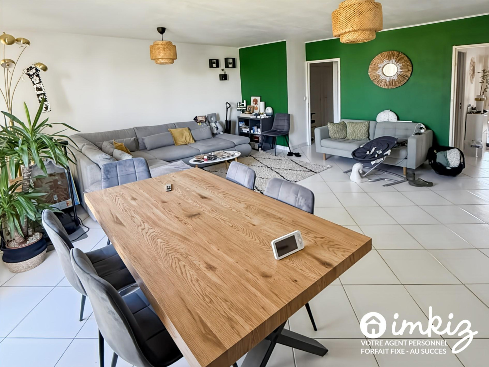 
                                                Vente
                                                 Appartement 3 pièces