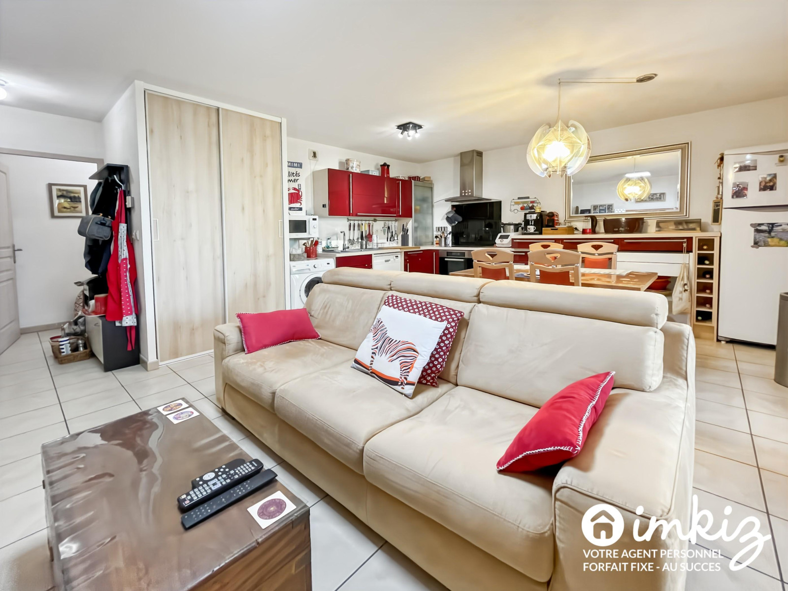 
                                                Vente
                                                 Appartement 3 pièces