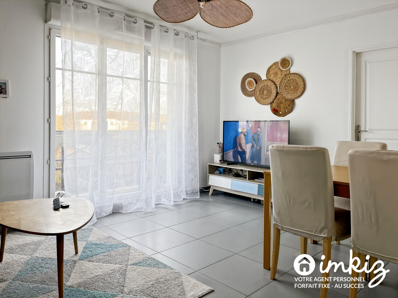 
                                                Vente
                                                 Appartement 3 pièces