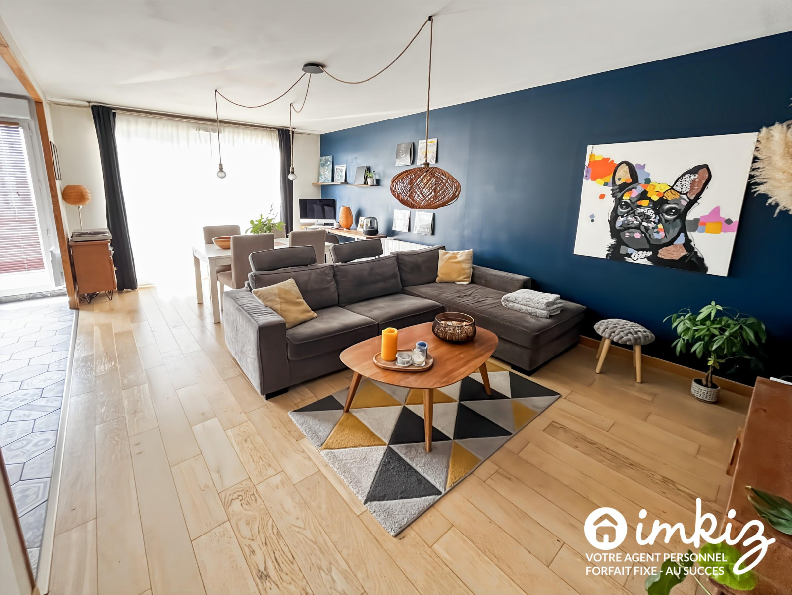 
                                                Vente
                                                 Appartement 3 pièces