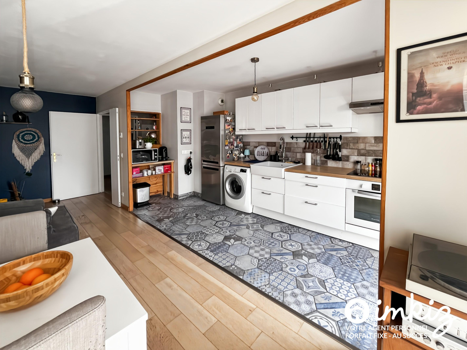 
                                                Vente
                                                 Appartement 3 pièces