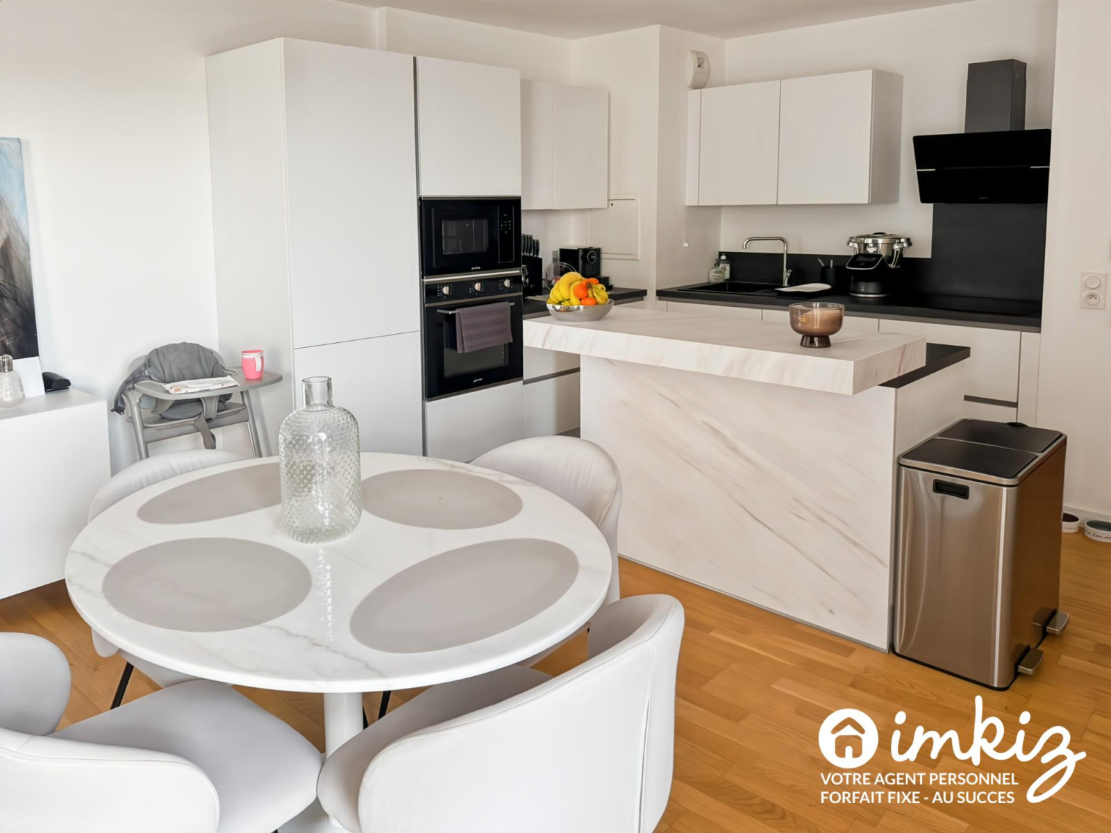 
                                                Vente
                                                 Appartement 3 pièces