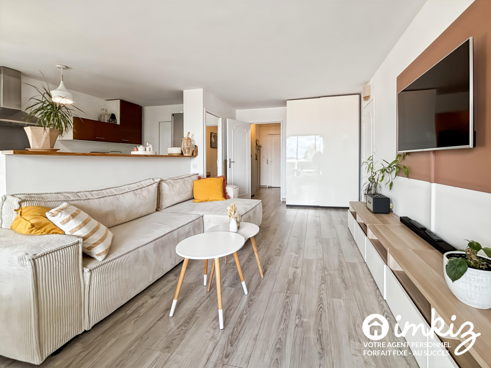
                                                Vente
                                                 Appartement 3 pièces