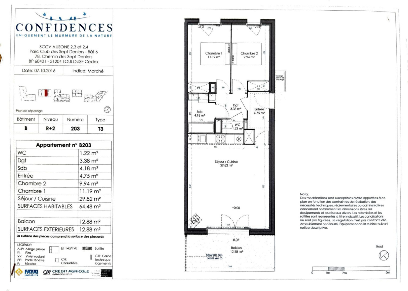 
                                                Vente
                                                 Appartement 3 pièces