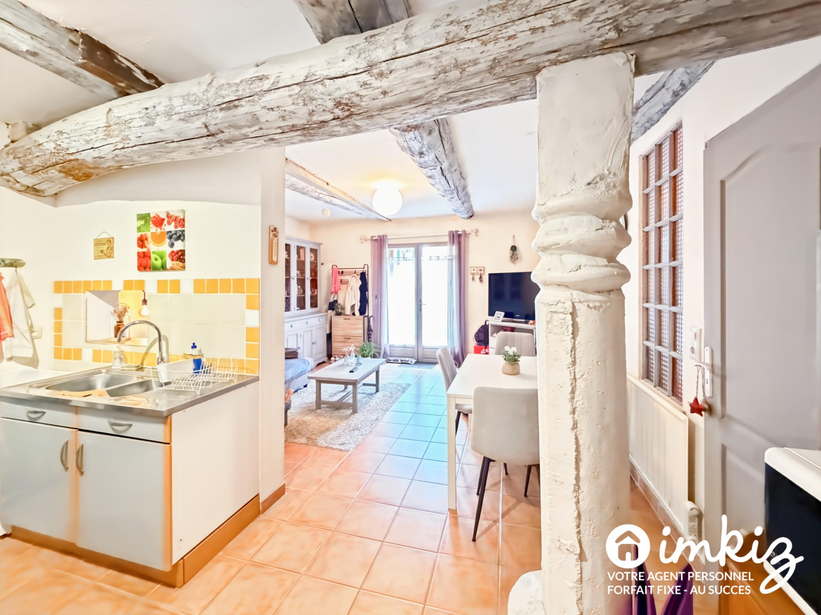 
                                                Vente
                                                 Appartement 3 pièces