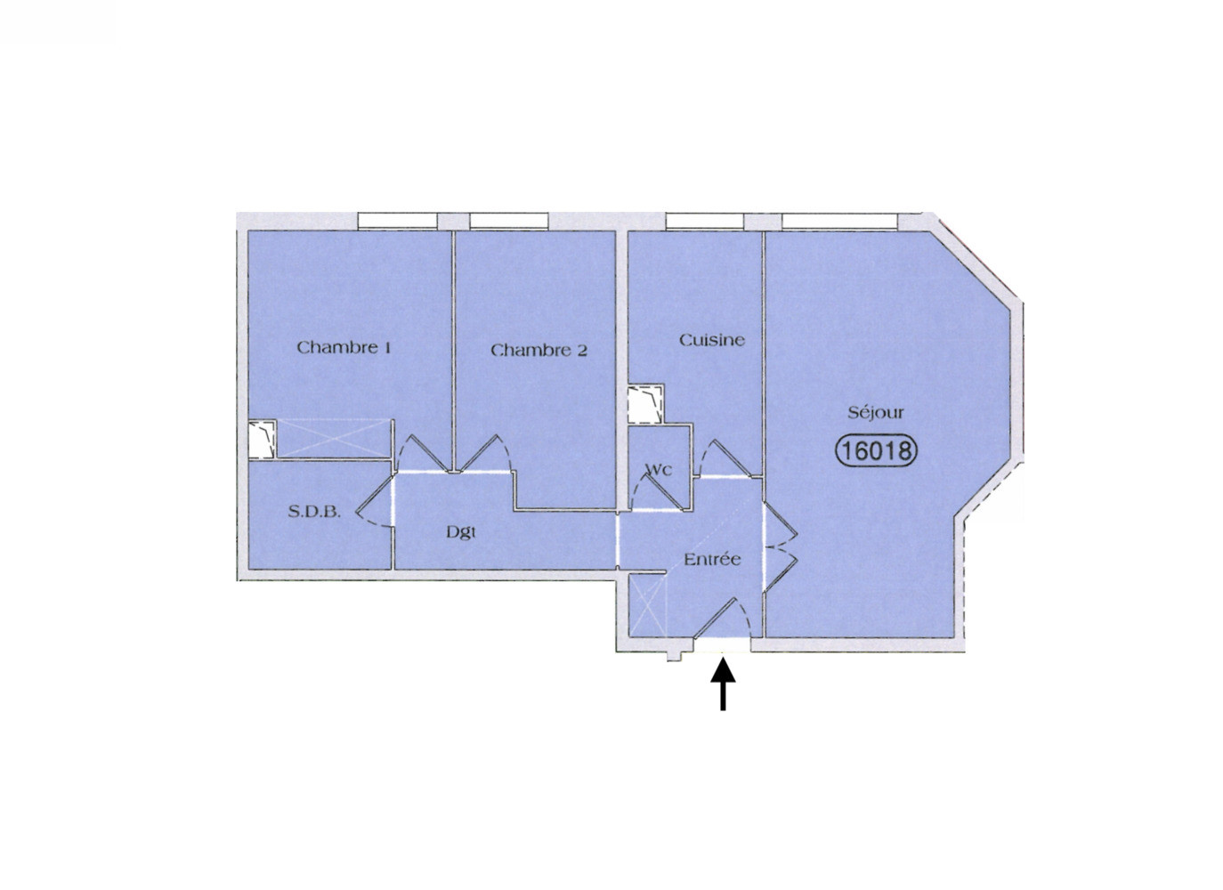 
                                                Location
                                                 Appartement 3 pièces