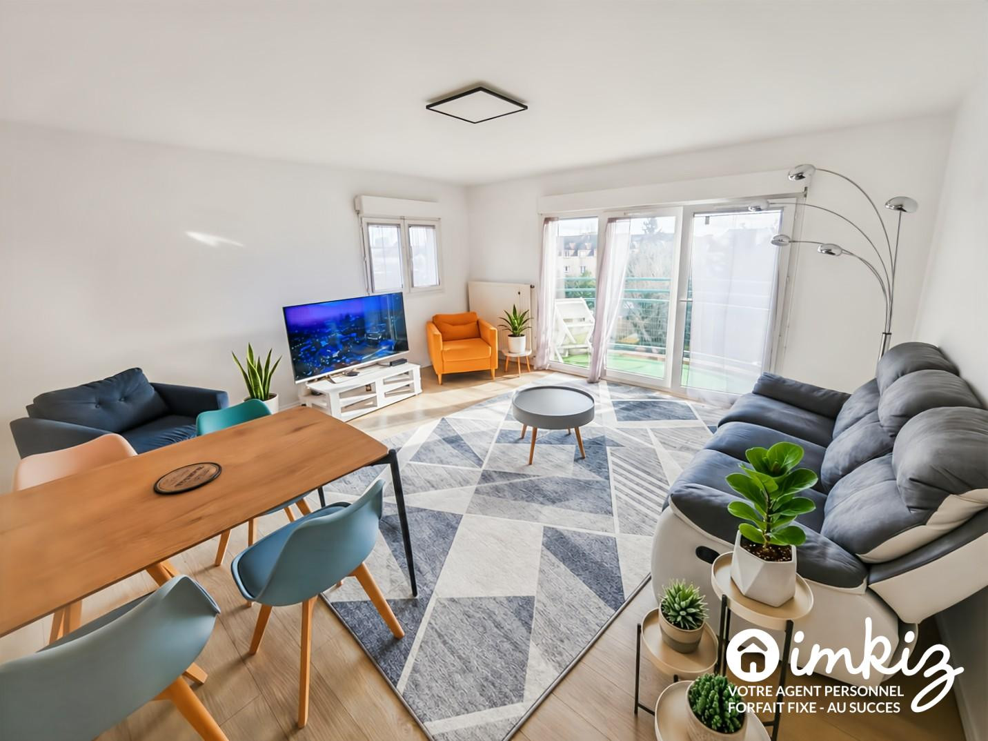 
                                                Vente
                                                 Appartement 3 pièces