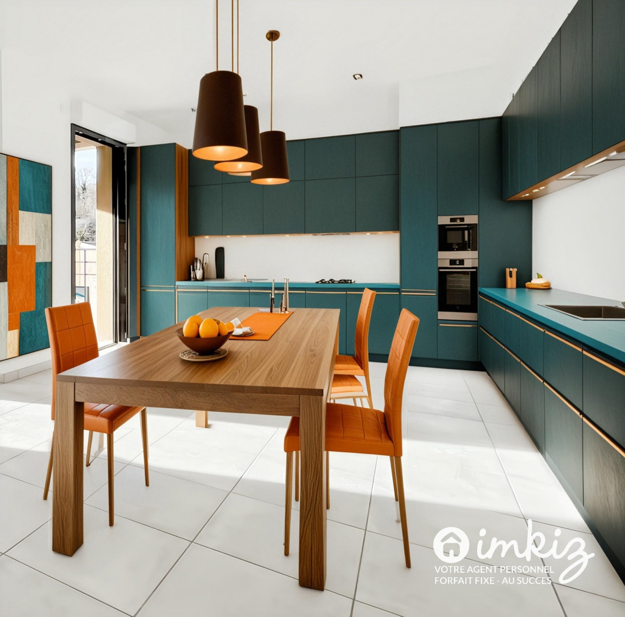
                                                Vente
                                                 Appartement 3 pièces au calme et bien distribué
