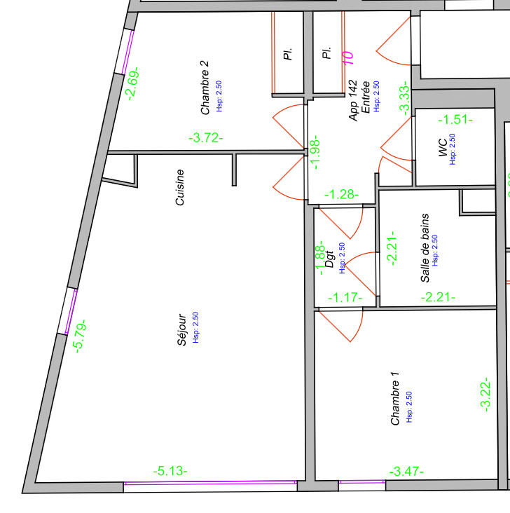 
                                                Vente
                                                 Appartement 3 pièces avec balcon - Cergy