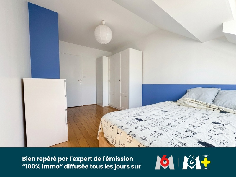 
                                                Vente
                                                 Appartement 3 pièces avec balcon et garage - 2 chambres + 1 bureau – Dernier étage – Île de Nantes