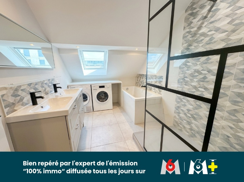 
                                                Vente
                                                 Appartement 3 pièces avec balcon et garage - 2 chambres + 1 bureau – Dernier étage – Île de Nantes
