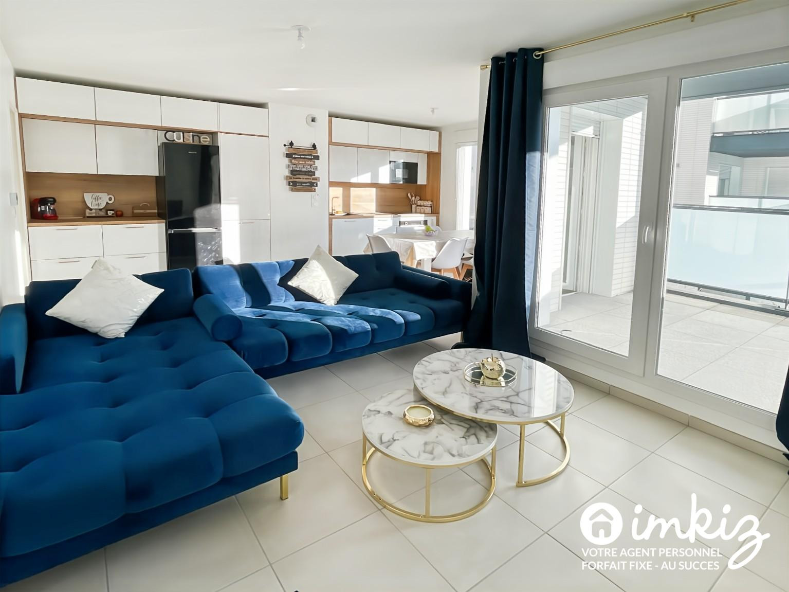 
                                                Vente
                                                 Appartement 3 pièces avec balcon + garage possible