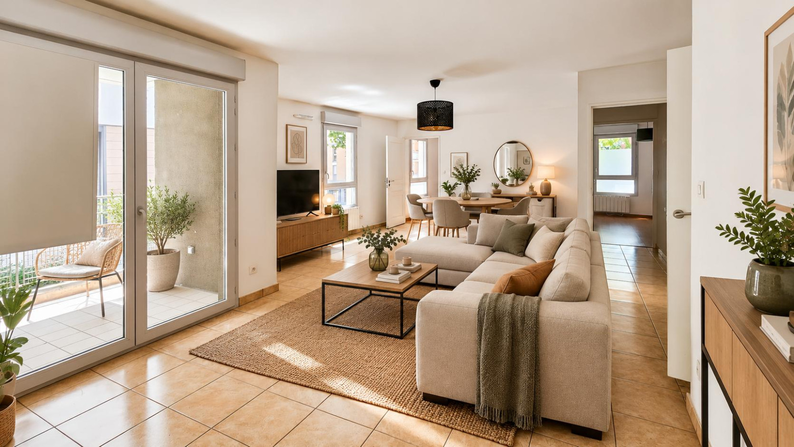 
                                                Vente
                                                 Appartement 3 pièces avec balcon, garage possible