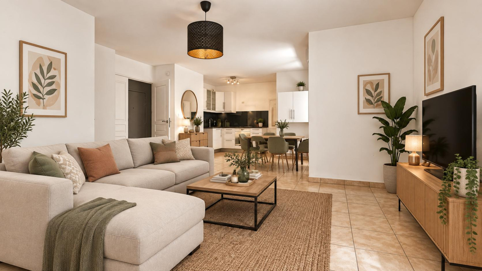 
                                                Vente
                                                 Appartement 3 pièces avec balcon, garage possible
