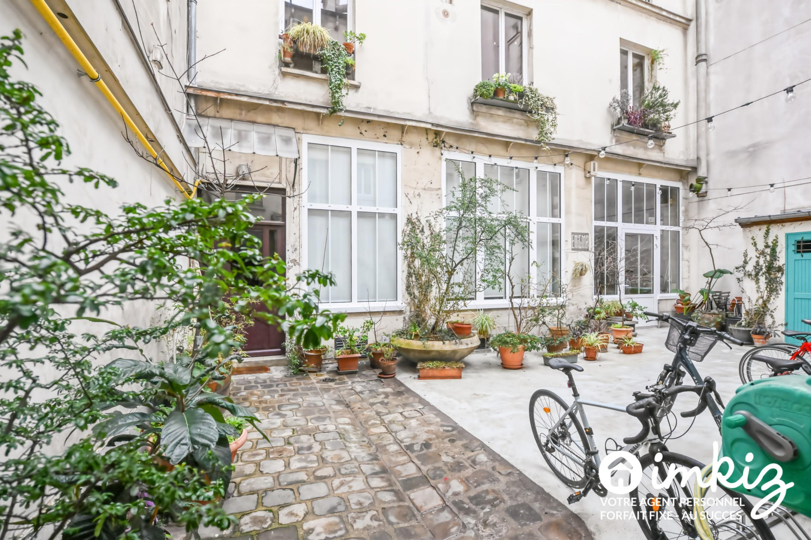 
                                                Vente
                                                 Appartement 3 pièces - calme sur cour