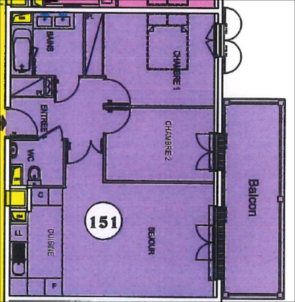 
                                                Location
                                                 Appartement 3 Pièces Cité-Jardin avec Balcon