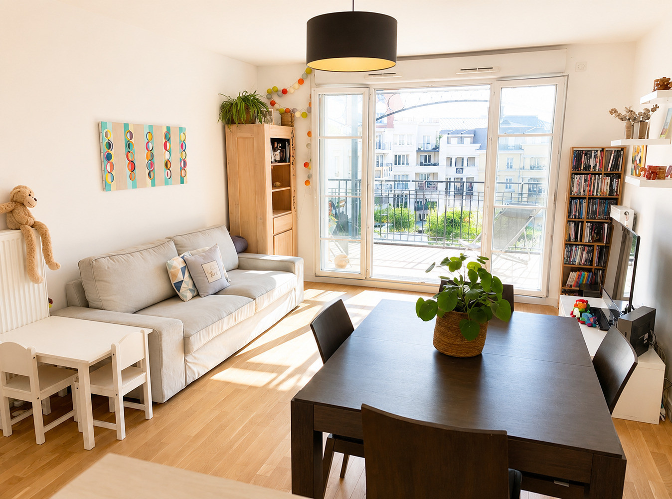 
                                                Location
                                                 Appartement 3 Pièces Cité-Jardin avec Balcon