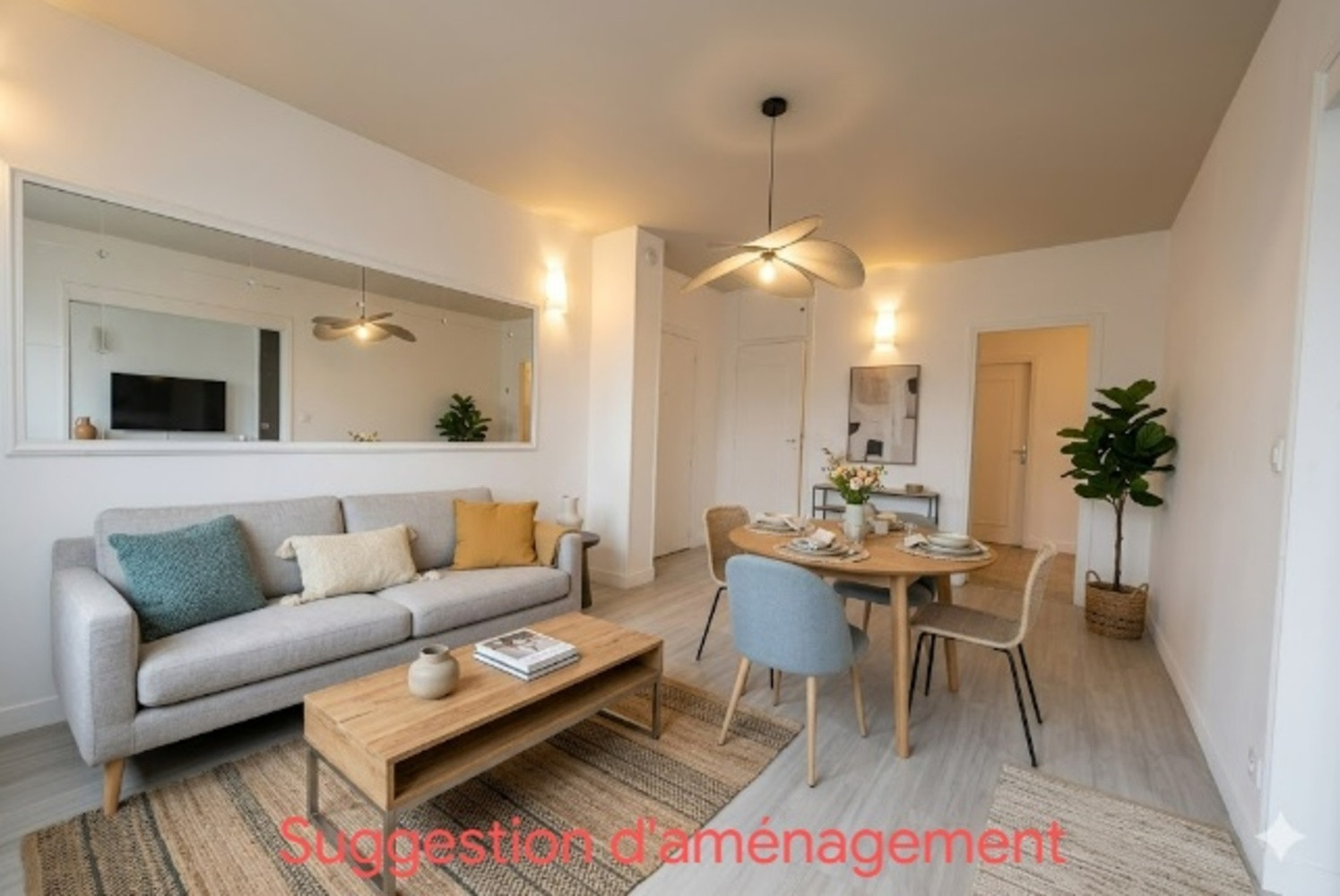 
                                                Location
                                                 Appartement 3 pièces de 57,96 m² à 5 min du métro Ligne 5
