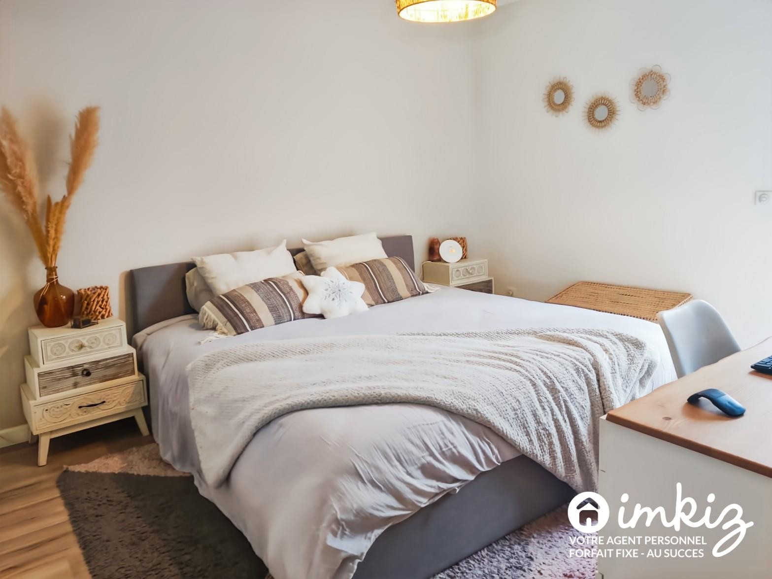 
                                                Vente
                                                 Appartement 3 pièces, jardin et garage