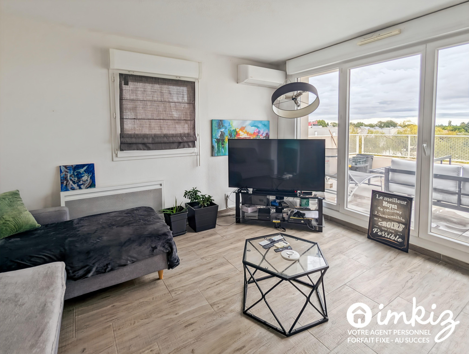 
                                                Vente
                                                 Appartement 3 pièces Lattes 2021 vue dégagée