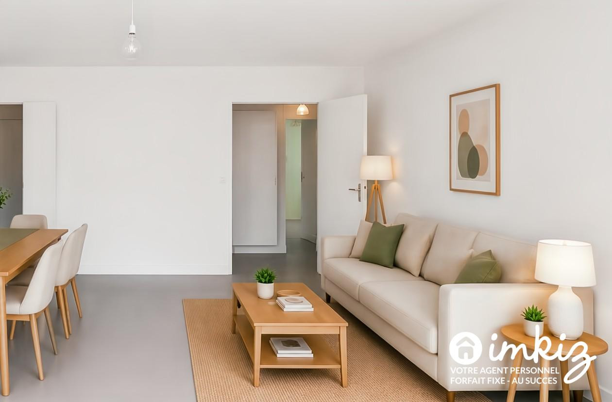 
                                                Vente
                                                 Appartement 3 pièces lumineux dans quartier vivant