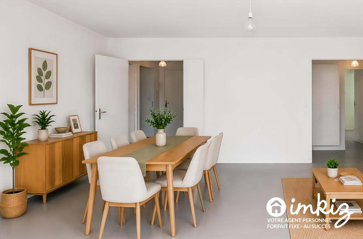 
                                                Vente
                                                 Appartement 3 pièces lumineux dans quartier vivant