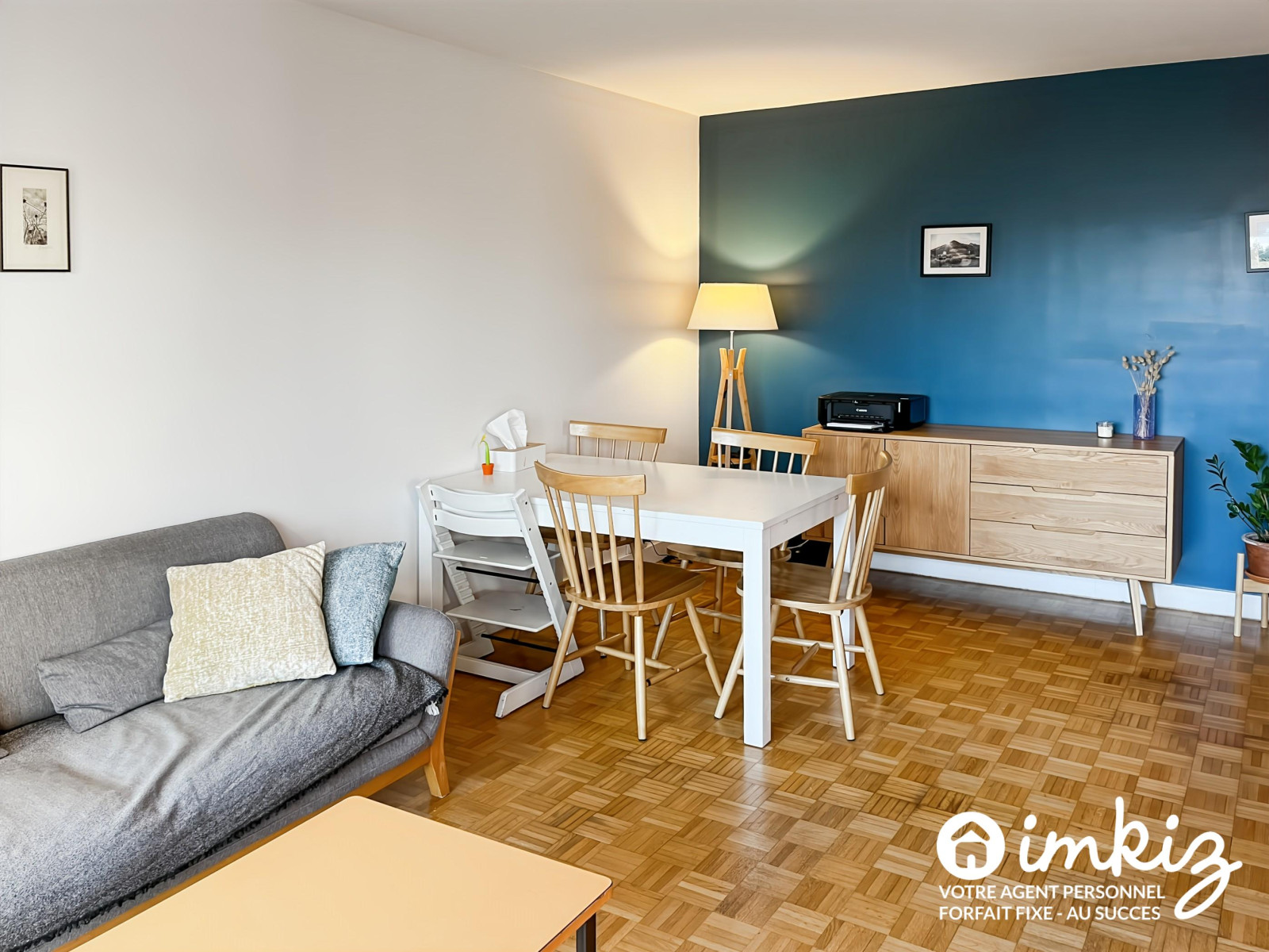 
                                                Vente
                                                 Appartement 3 pièces lumineux et calme