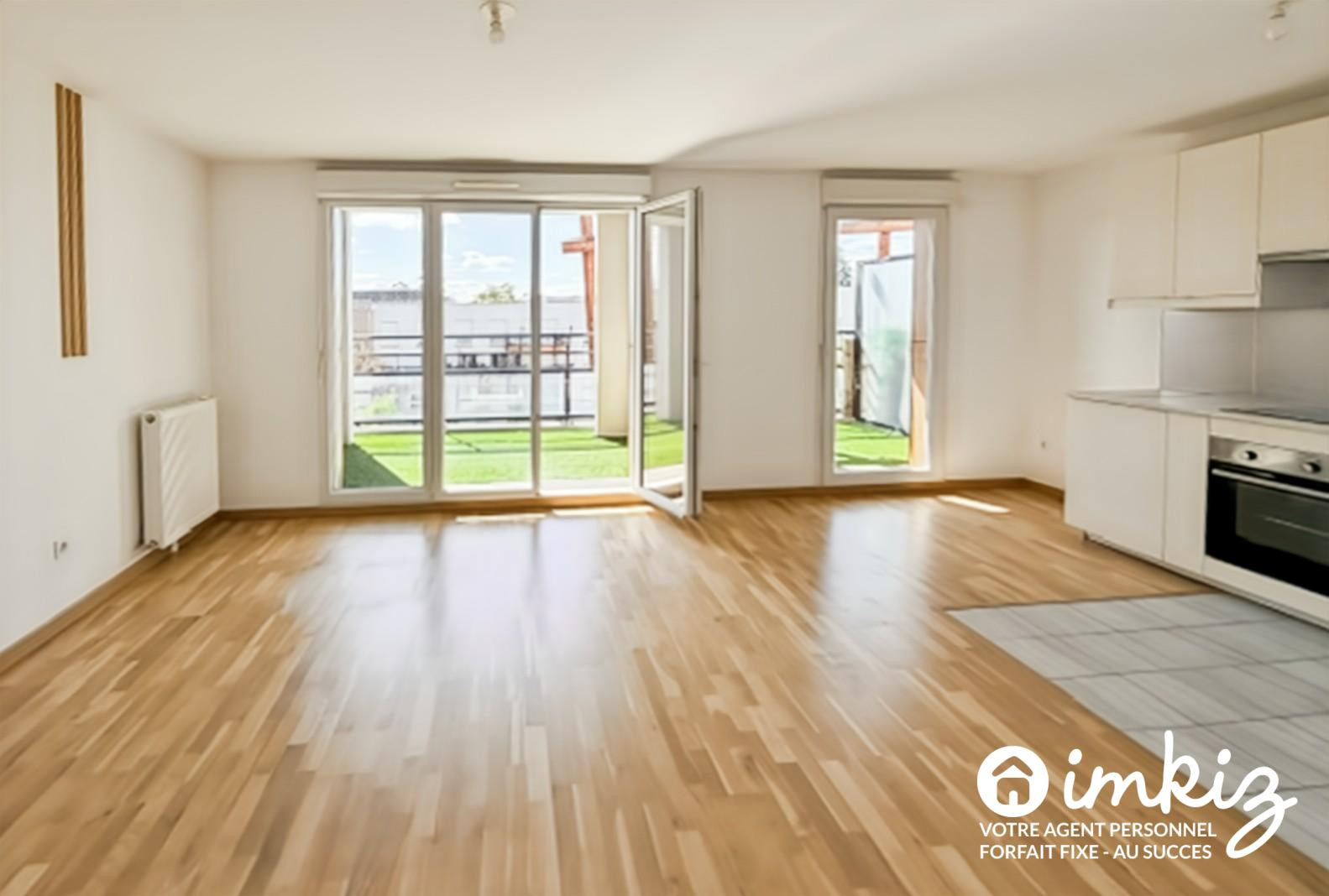 
                                                Vente
                                                 Appartement 3 pièces terrasse - parking en sus