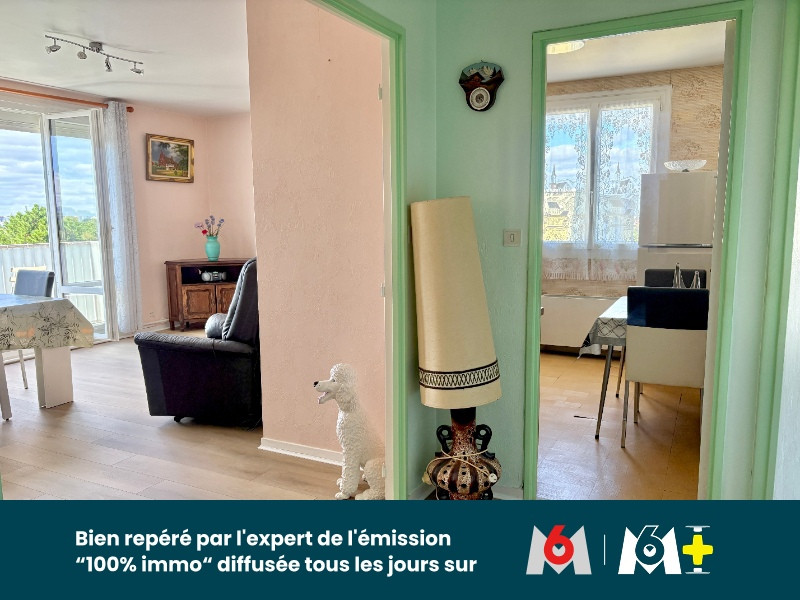 
                                                Vente
                                                 Appartement 4 pièces – 3 chambres - 78,05 m² – Quartier Blordière – Dernier étage avec vue dégagée, balconnet, cave et stationnement