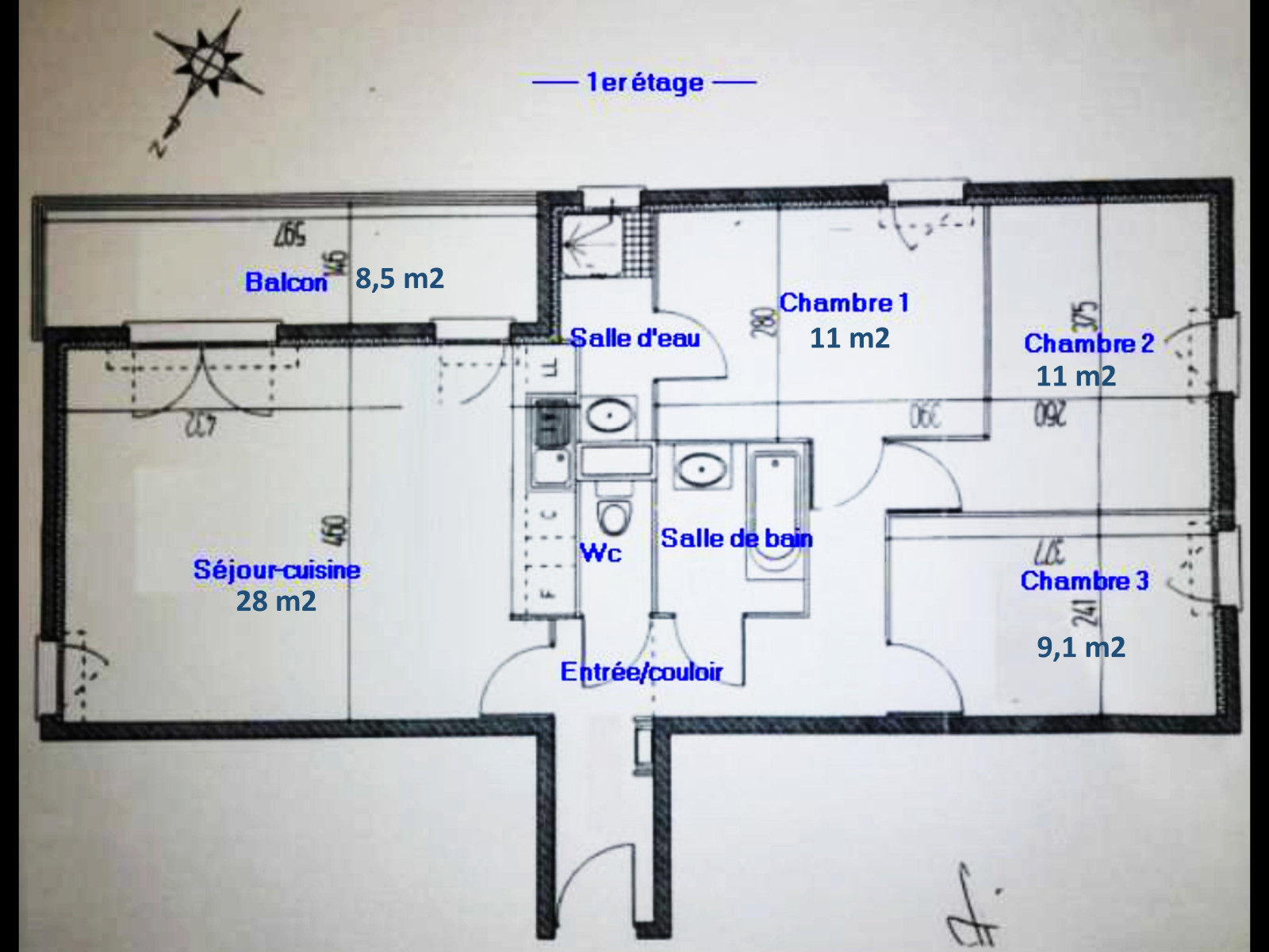 
                                                Vente
                                                 Appartement 4 pièces