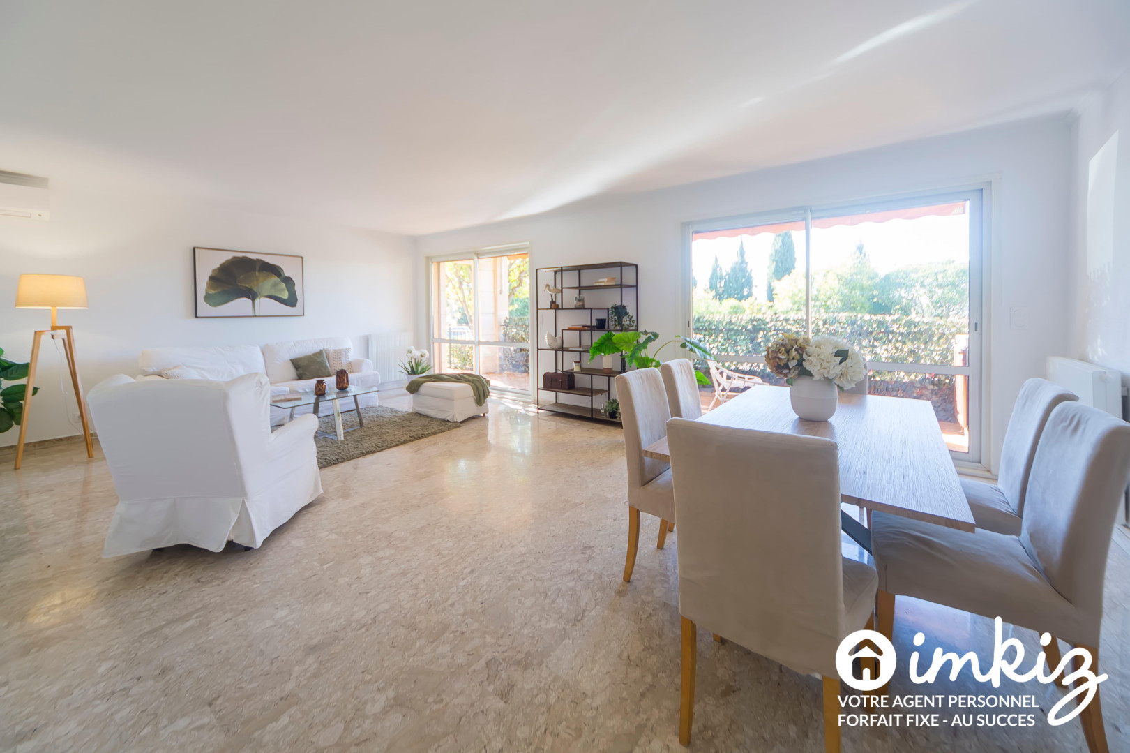 
                                                Vente
                                                 Appartement 4 pièces au calme, rez de jardin