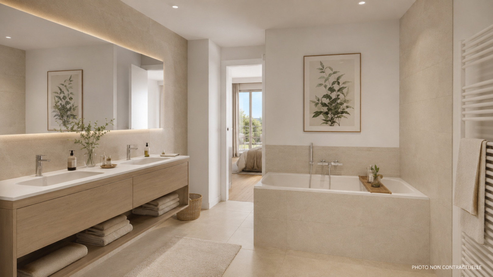 
                                                Vente
                                                 Appartement 4 pièces avec deux terrasses