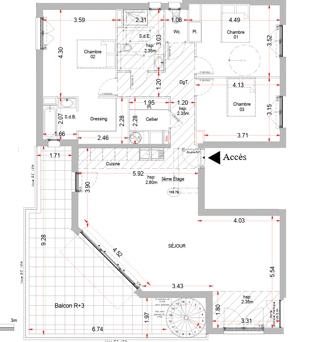 
                                                Vente
                                                 Appartement 4 pièces avec toit terrasse privatif – Vue mer – Résidence confidentielle