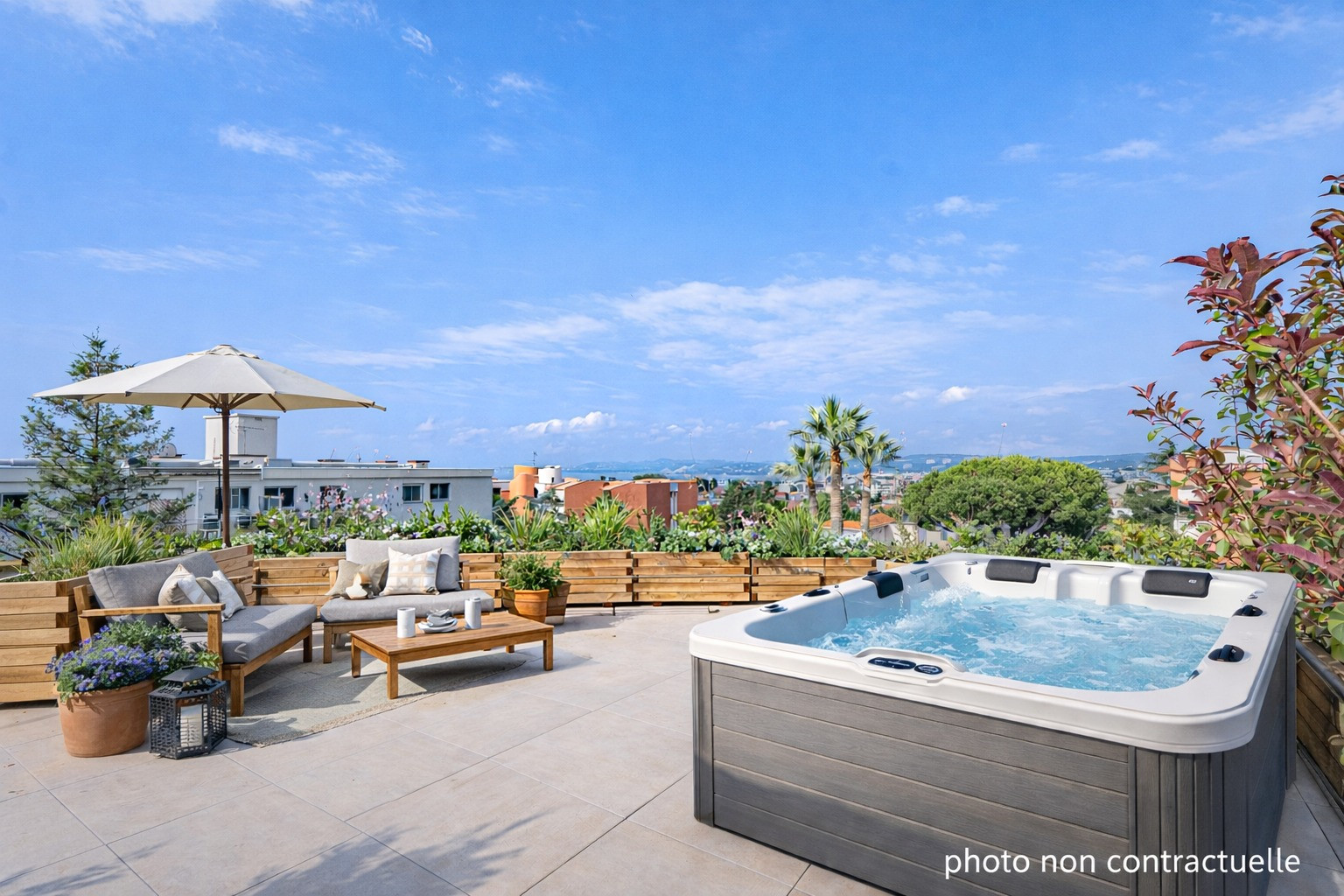 
                                                Vente
                                                 Appartement 4 pièces avec toit terrasse privatif – Vue mer – Résidence confidentielle